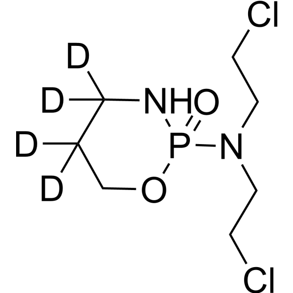 Cyclophosphamide-d<sub>4</sub> Chemical Structure