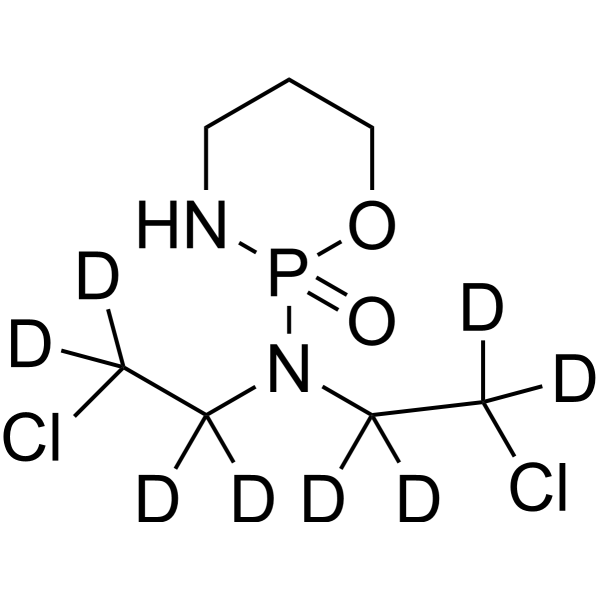 Cyclophosphamide-d<sub>8</sub> Chemical Structure