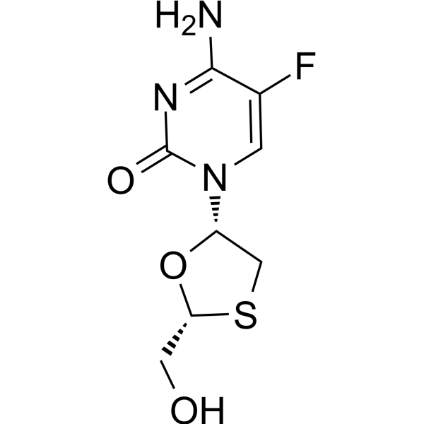 Emtricitabine Chemical Structure