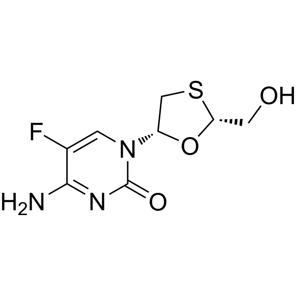 Emtricitabine (Standard) Chemical Structure