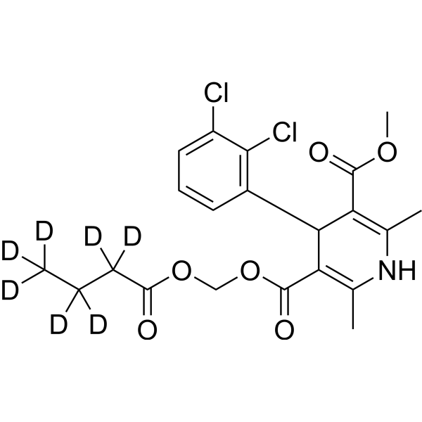 Clevidipine-d<sub>7</sub> Chemical Structure