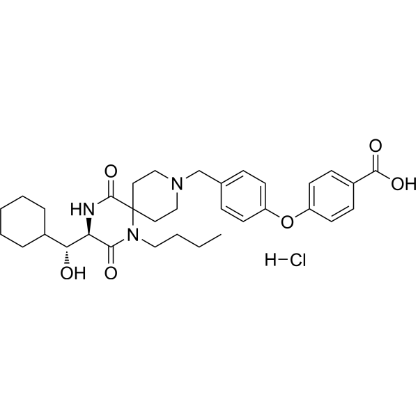 Aplaviroc hydrochloride Chemical Structure