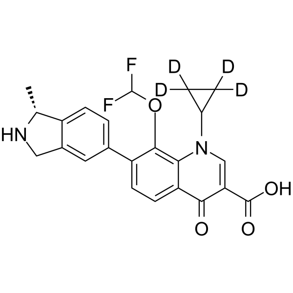 Garenoxacin-d4 Chemical Structure