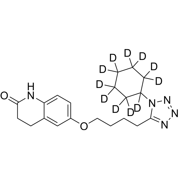 Cilostazol-d<sub>11</sub> Chemical Structure