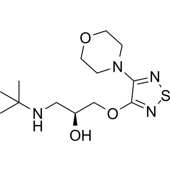 Timolol Chemical Structure