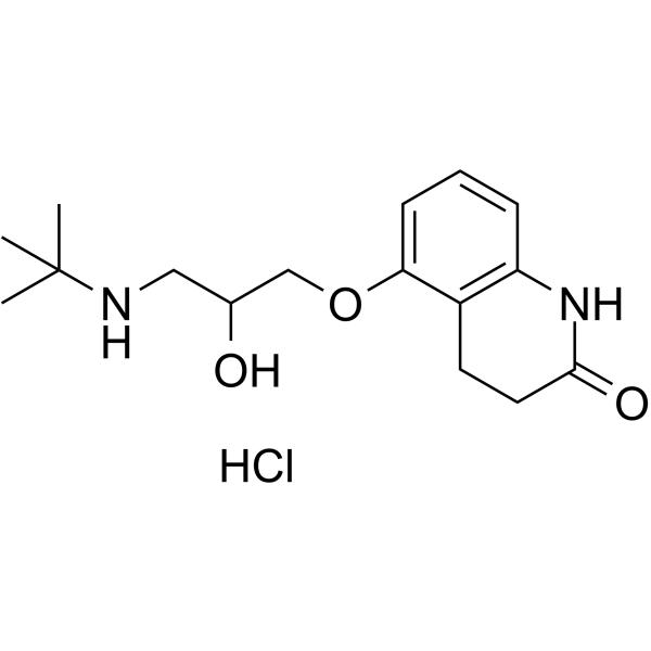 Carteolol hydrochloride Chemical Structure
