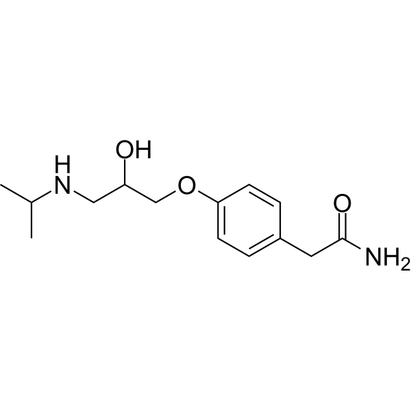 Atenolol Chemical Structure