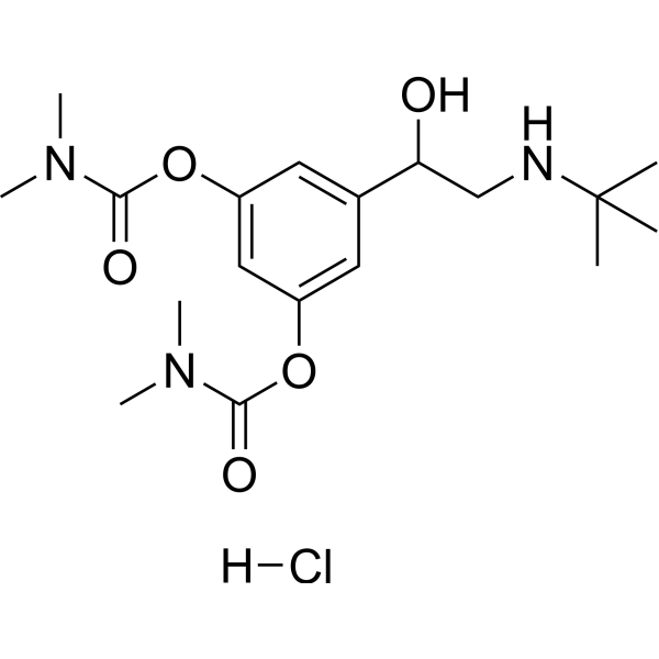 Bambuterol hydrochloride Chemical Structure