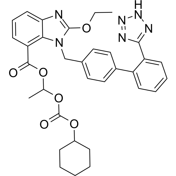 Candesartan Cilexetil Chemical Structure