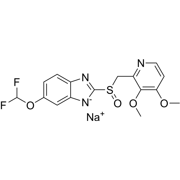 Pantoprazole sodium (Standard) Chemical Structure