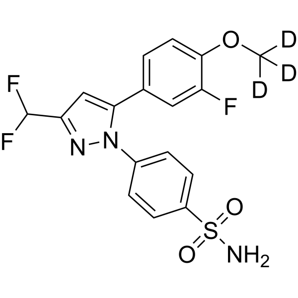 Deracoxib-d<sub>3</sub> Chemical Structure