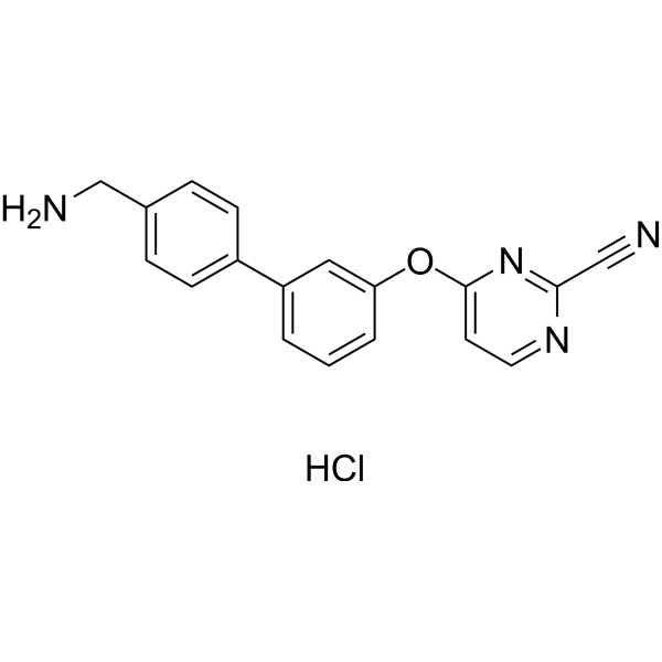 Cysteine Protease inhibitor hydrochloride Chemical Structure