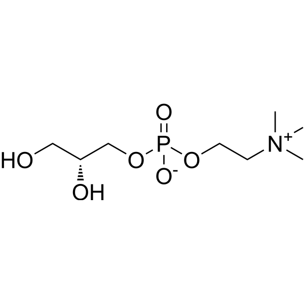 sn-Glycero-3-phosphocholine Chemical Structure