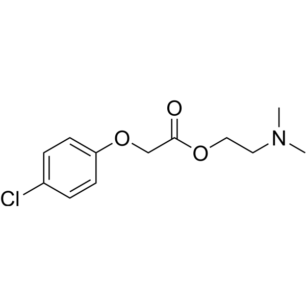 Meclofenoxate Chemical Structure