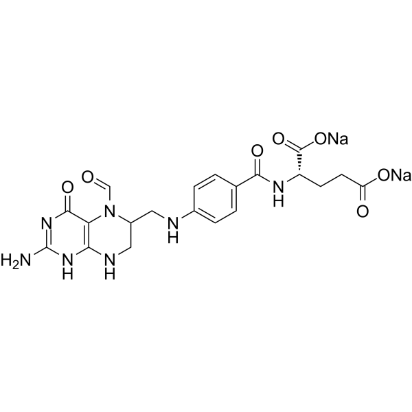 Folinic acid disodium Chemical Structure