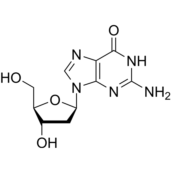 2'-Deoxyguanosine Chemical Structure