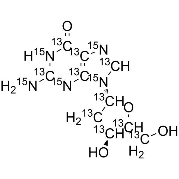 2'-Deoxyguanosine-13C10,15N5