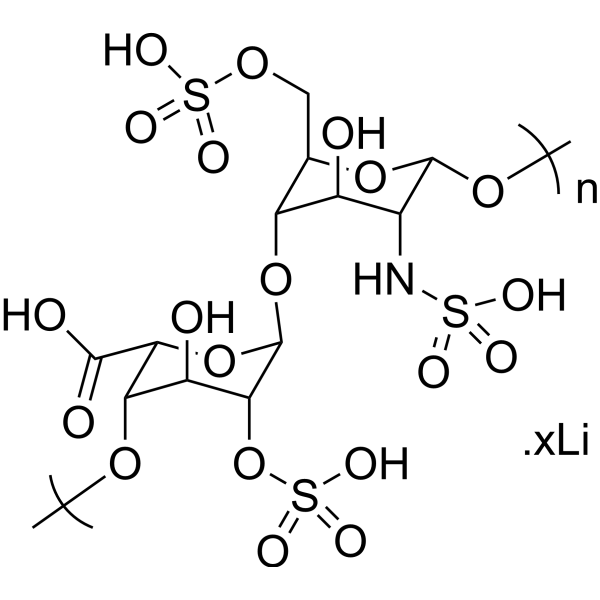 Heparin Lithium salt Chemical Structure