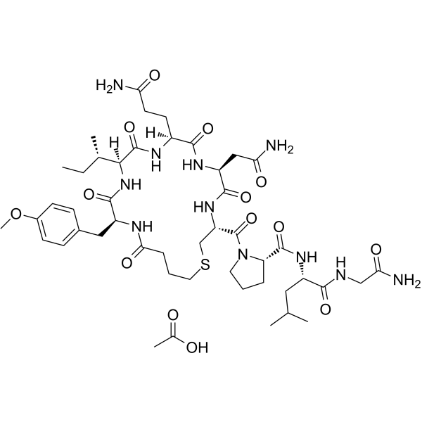 Carbetocin acetate Chemical Structure
