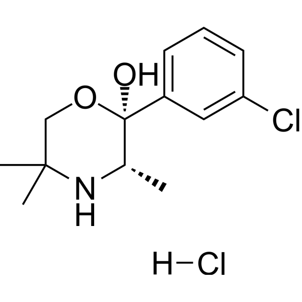 Radafaxine hydrochloride Chemical Structure