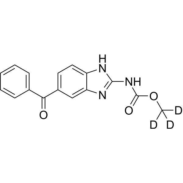 Mebendazole-d<sub>3</sub> Chemical Structure