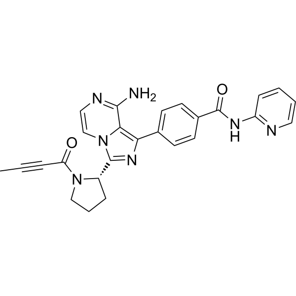 Acalabrutinib Chemical Structure