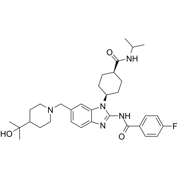 Belizatinib Chemical Structure