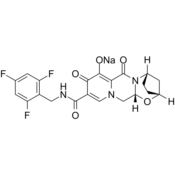 Bictegravir sodium Chemical Structure