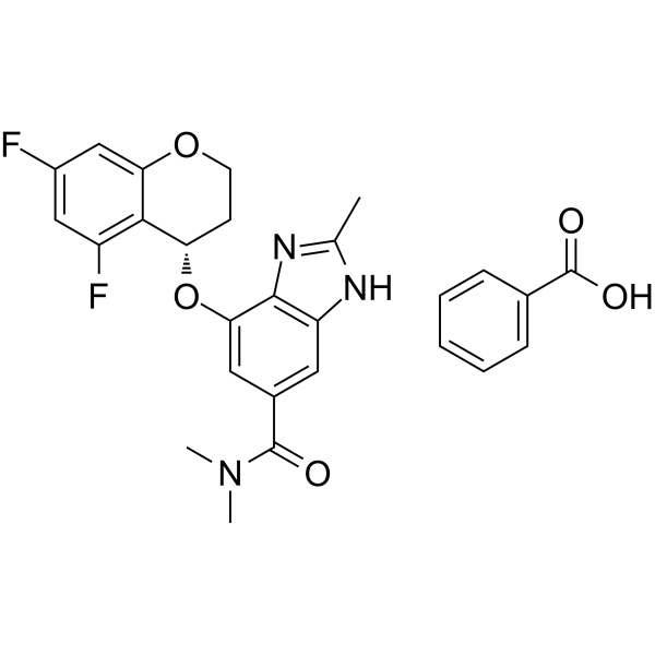 Tegoprazan Benzoate Chemical Structure
