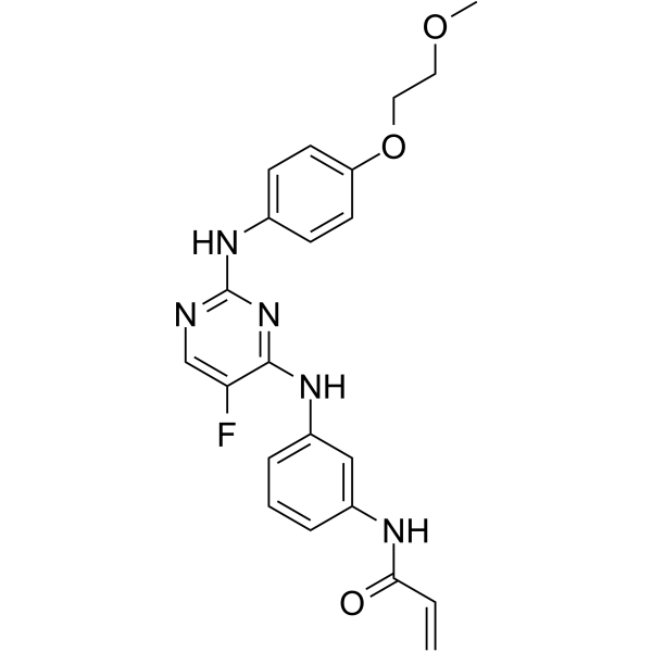 Spebrutinib Chemical Structure