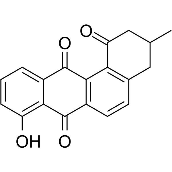 Ochromycinone Chemical Structure