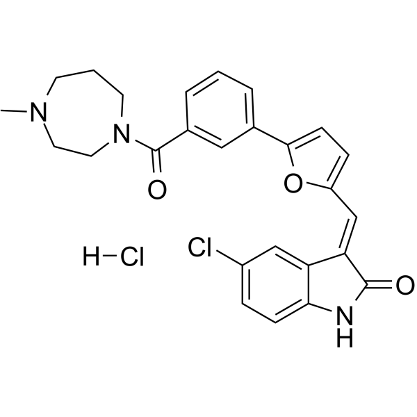 CX-6258 hydrochloride Chemical Structure