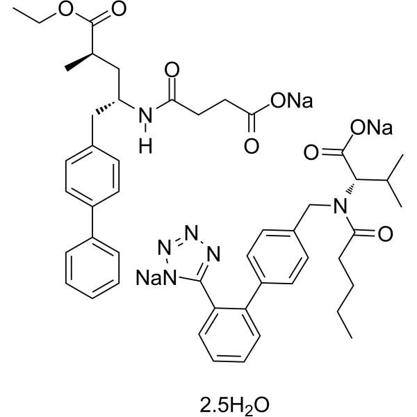 Sacubitril/Valsartan Chemical Structure