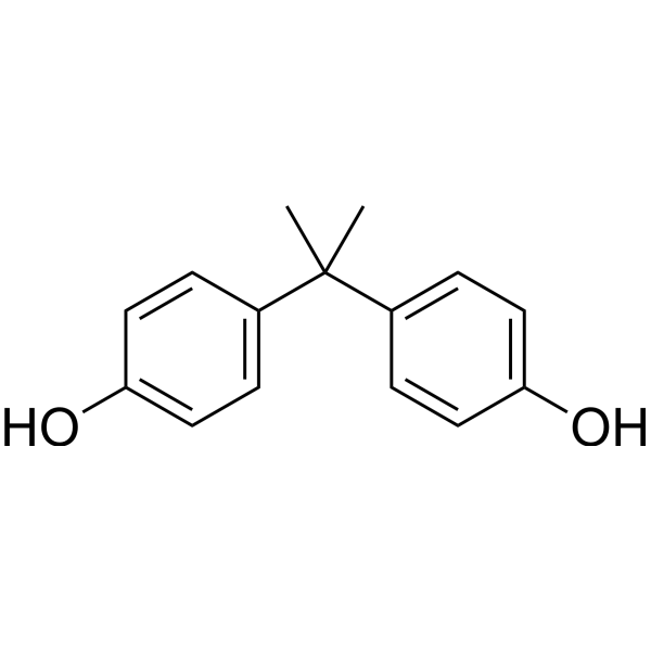 Bisphenol A (Standard) Chemical Structure