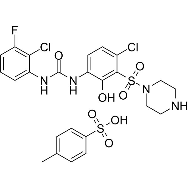 Elubrixin tosylate Chemical Structure