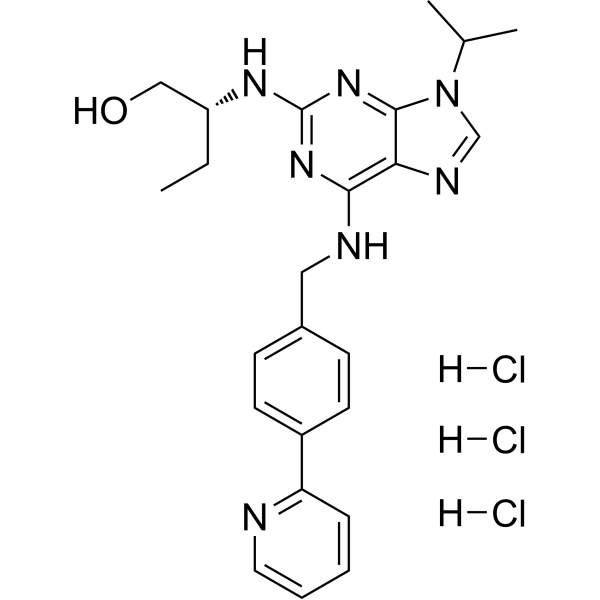 (R)-CR8 trihydrochloride Chemical Structure