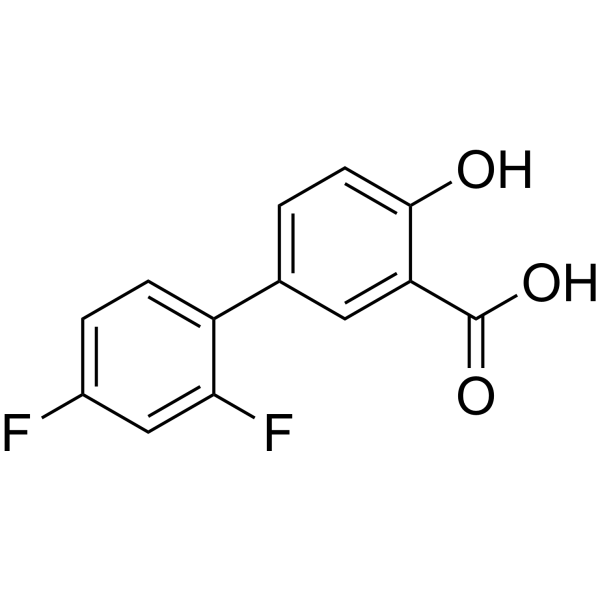 Diflunisal (Standard) Chemical Structure
