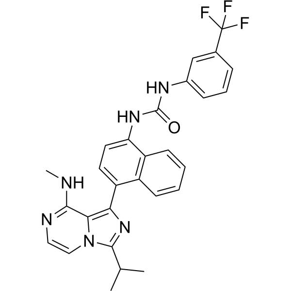 IRE1α kinase-IN-7 Chemical Structure