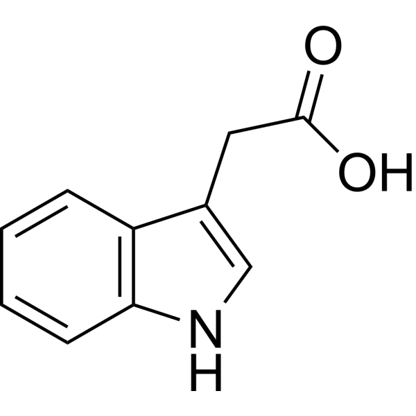3-Indoleacetic acid Chemical Structure