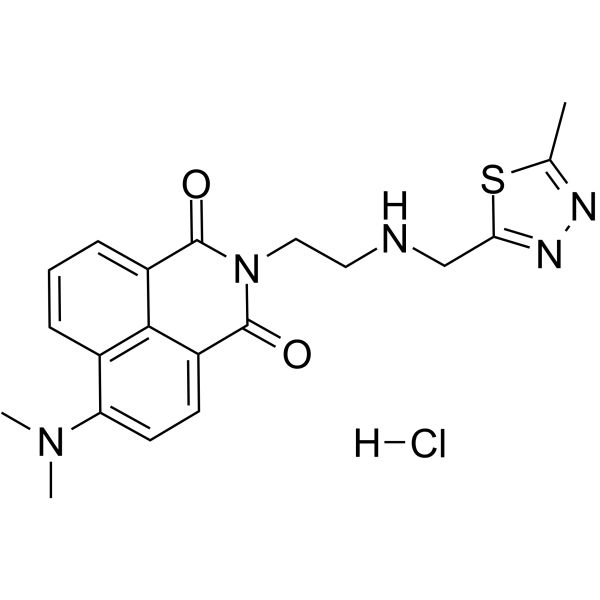 Chitinase-IN-2 hydrochloride Chemical Structure