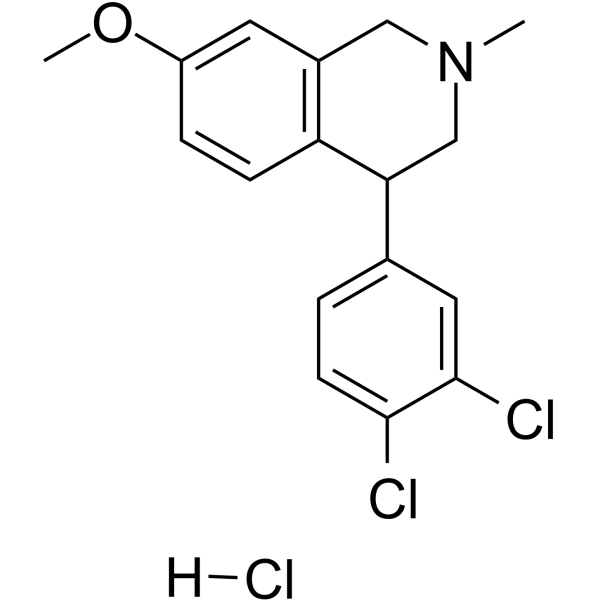 Diclofensine hydrochloride Chemical Structure