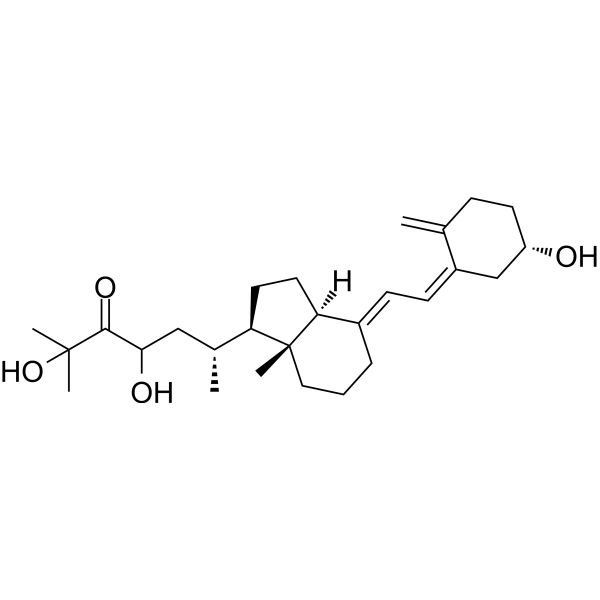 23,25-Dihydroxy-24-oxovitamin D3 Chemical Structure
