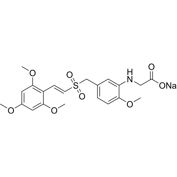 (E/Z)-Rigosertib sodium Chemical Structure