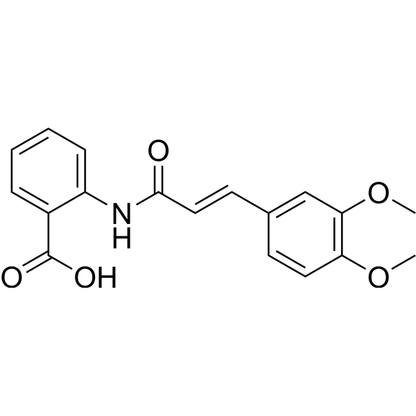 trans-Tranilast Chemical Structure