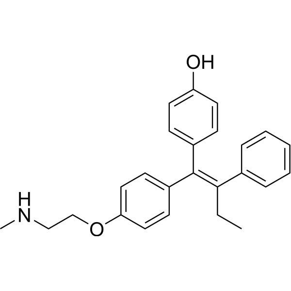Endoxifen (E-isomer) Chemical Structure
