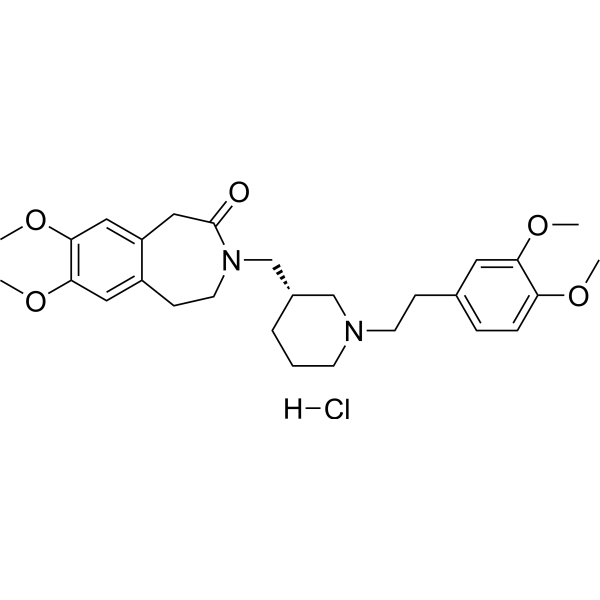 Cilobradine hydrochloride Chemical Structure