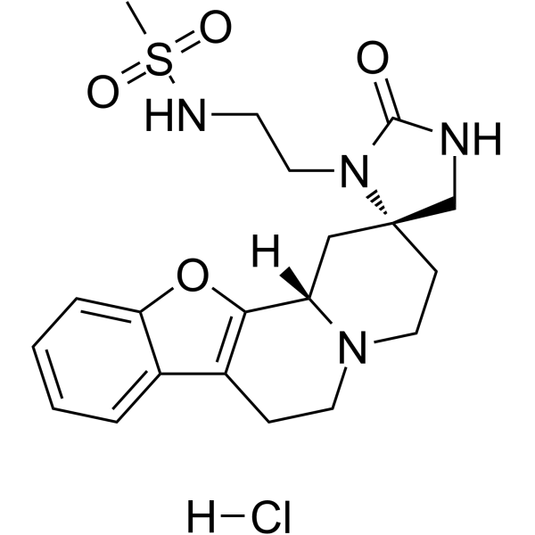 Vatinoxan hydrochloride Chemical Structure
