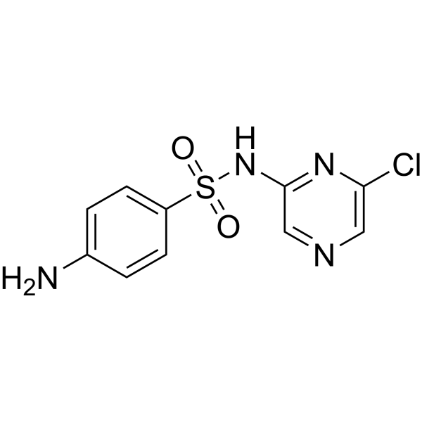 Sulfaclozine Chemical Structure