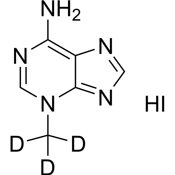 3-Methyladenine-d3 hydroiodide Chemical Structure