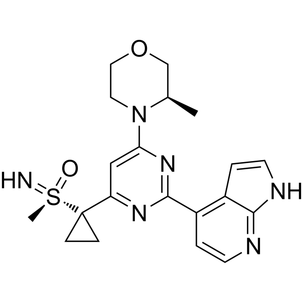 AZD6738 Chemical Structure